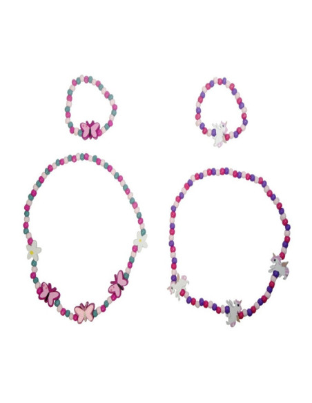 BIŻUTERIA "ZESTAW WOOD - MIX"