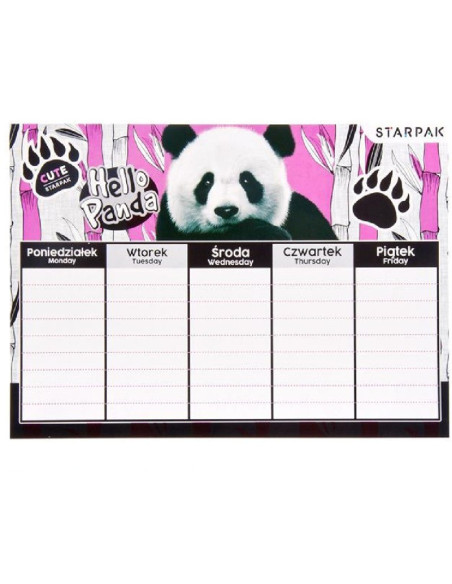 PLAN LEKCJI  "PANDA