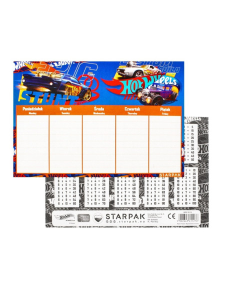PLAN LEKCJI  "HOTWHEELS"