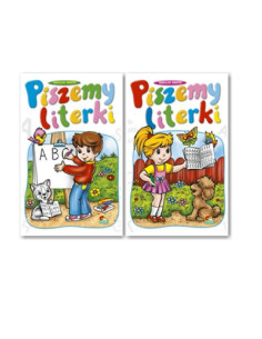 KSIĄŻKA "PISZEMY LITERKI"