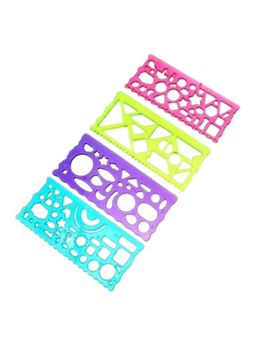 SZABLONY DO RYSOWANIA "MIX" - 2 szt.