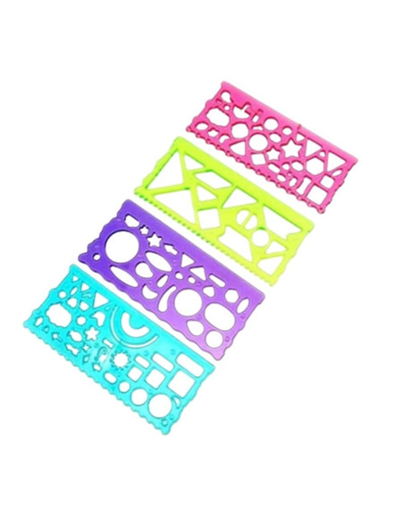 SZABLONY DO RYSOWANIA "MIX" - 2 szt.