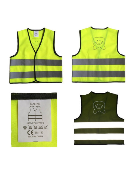 KAMIZELKA ODBLASKOWA  "ZĄBEK-XS"