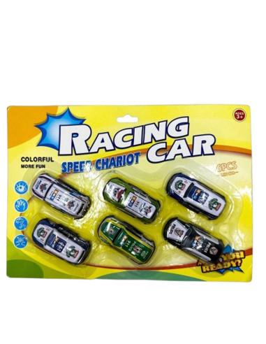 AUTKA METALOWE "RC - POLICJA" - 6 szt.