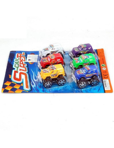DUŻE AUTA TERENOWE - 6 szt.
