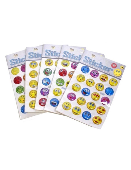 *NAKLEJKI "BUŹKI -1" (L)