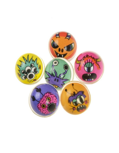 PIŁKI KAUCZUKOWE "MONSTER"- 50 szt.