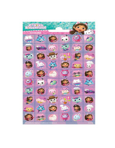 NAKLEJKI "KOCI DOMEK GABI - 60"