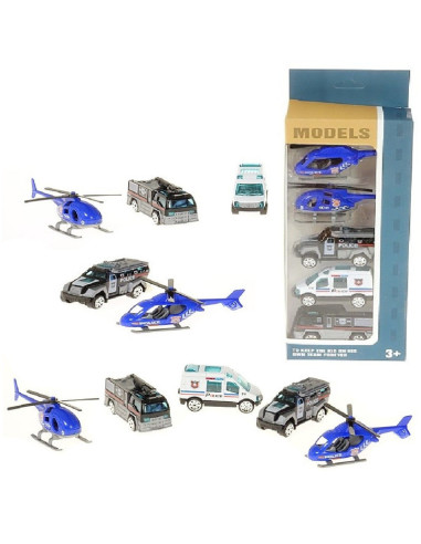 POJAZDY "POLICE" (SERIA 4) - 5 szt.