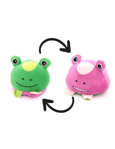 PLUSZOWA MASKOTKA "DWUSTRONNA ŻABA'