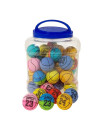 PIŁKI KAUCZUKOWE "BASKET - 3" - 50 szt.