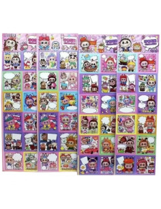 NAKLEJKI "LABUBU"  - 12 szt.