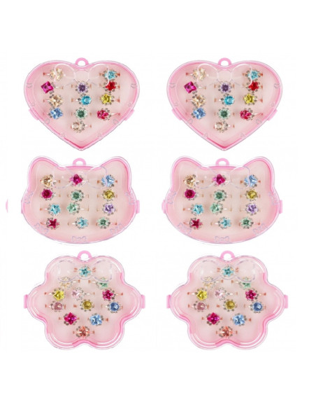 PIERŚCIONKI "SERIA - 53" - 12 szt.