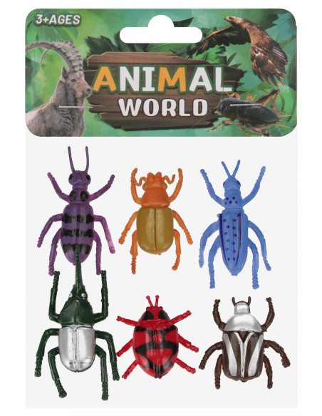 MINI INSEKTY "SERIA - 6" - 6 szt.