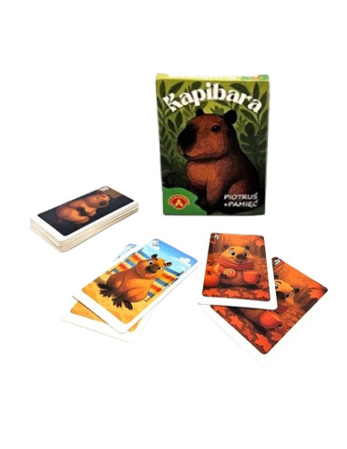 KARTY CZARNY PIOTRUŚ "KAPIBARA"