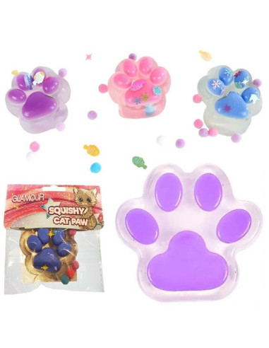 ZABAWKA SENSORYCZNA "KOCIA ŁAPKA" (SERIA -5)