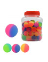 PIŁKI KAUCZUKOWE "NEON - 5" - 60 szt.
