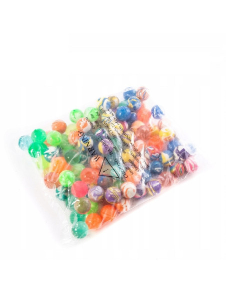 PIŁKI KAUCZUKOWE "ZESTAW - 9" - 100 szt.