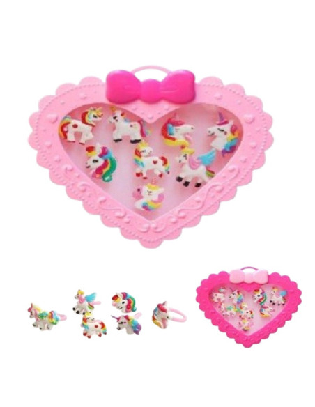 PIERŚCIONKI "SERIA -2" - 8 szt.