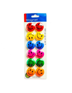MAGNESY "SMILE MIX - 2" - 12 szt.