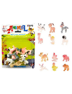 MINI ZWIERZĄTKA "ANIMALS-BOX" - 6 szt.