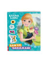 KSIĄŻECZKA Z NAKLEJKAMI "KRAINA LODU - FROZEN"