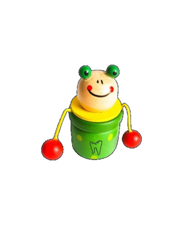 DREWNIANE PUDEŁKO NA MLECZAKI (ZIELONE)