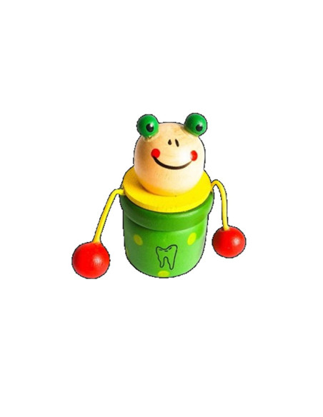 DREWNIANE PUDEŁKO NA MLECZAKI (ZIELONE)