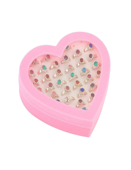 PIERŚCIONKI "LUX" - 36 szt.