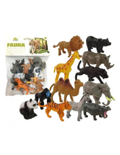 ZWIERZĄTKA  DZIKIE "SERIA - 11" - 12 szt.