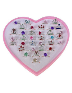 PIERŚCIONKI "LUX - 20" - 36 szt.