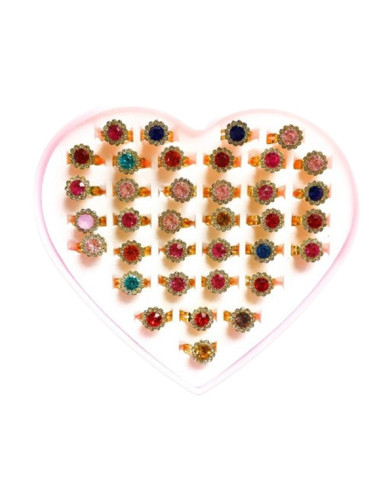 PIERŚCIONKI "LUX - 7" - 36 szt.