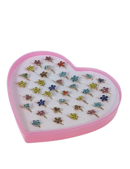 PIERŚCIONKI "LUX - 15" - 36 szt.