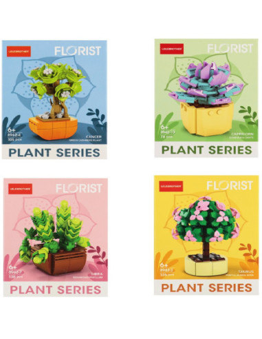 KLOCKI  "KWIATY" (SERIA 3) - 1 szt.