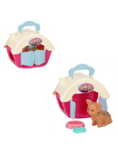 KOTEK W DOMKU "CUT PET HOME"