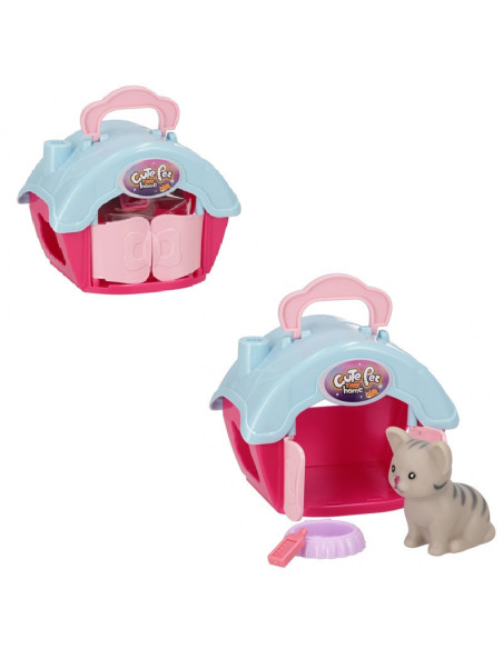 KOTEK W DOMKU "CUT PET HOME"