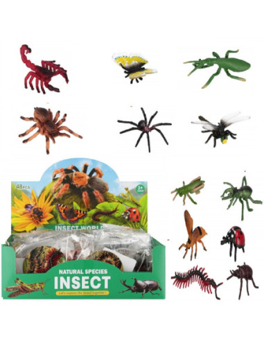 FIGURKA "INSEKTY - ŚWIAT ZWIERZĄT"