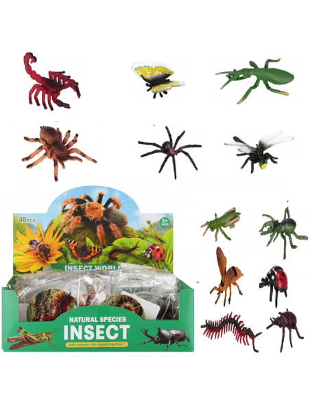 FIGURKA "INSEKTY - ŚWIAT ZWIERZĄT"