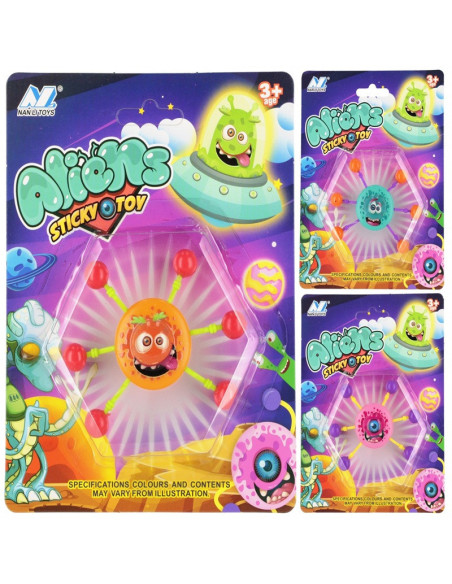 "STICKY UFO" CHODZĄCY PO SZYBIE