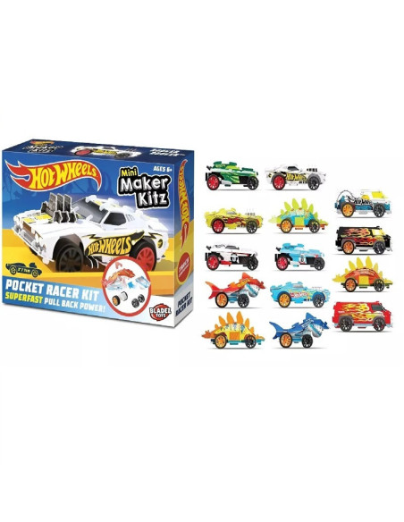 "ZRÓB TO SAM" - HOTWHEELS MINI AUTO Z NAPĘDEM