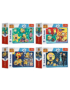 MINI PUZZLE "MINIONKI"(SERIA 2)