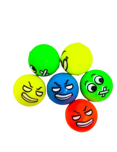 PIŁECZKI KAUCZUKOWE "MIX - 16" - 6 szt.