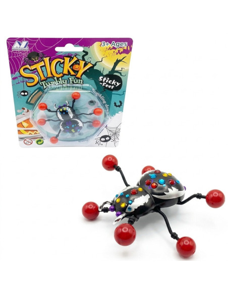 ŻUK CHODZĄCA PO SZYBIE "STICKY FEET"
