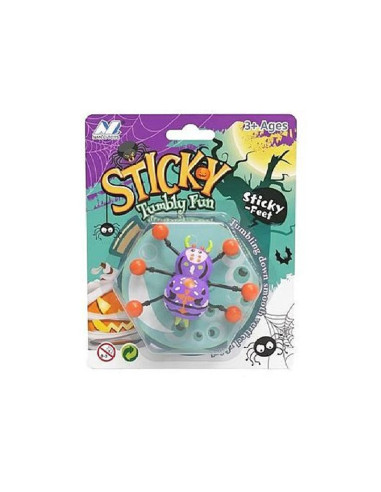ŻUK CHODZĄCA PO SZYBIE "STICKY FEET"