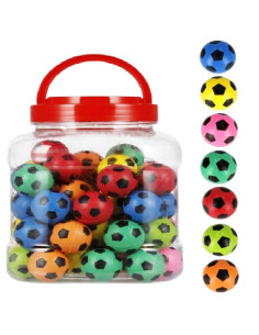 PIŁKI KAUCZUKOWE "FOOTBALL - 3"- 60 szt.