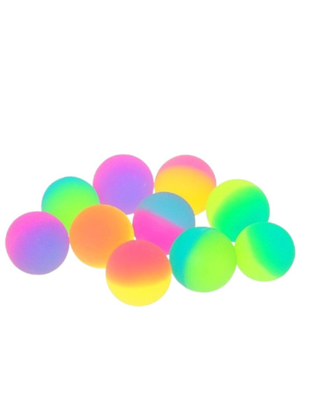 PIŁKI KAUCZUKOWE "MIX - 4"- 10 szt.