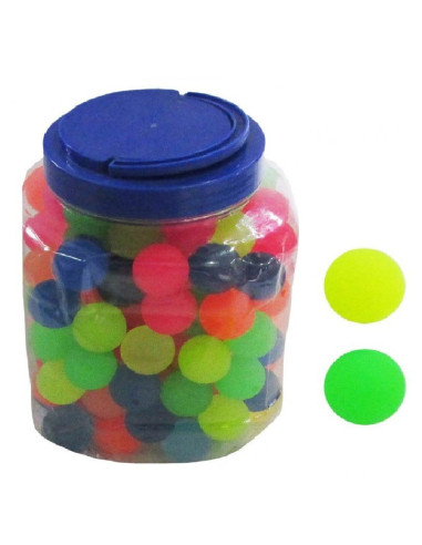 PIŁKI KAUCZUKOWE "NEON"- 100 szt.