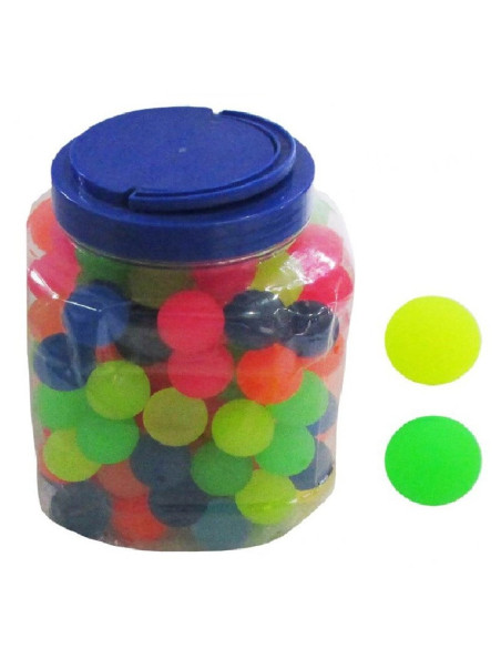 PIŁKI KAUCZUKOWE "NEON"- 100 szt.