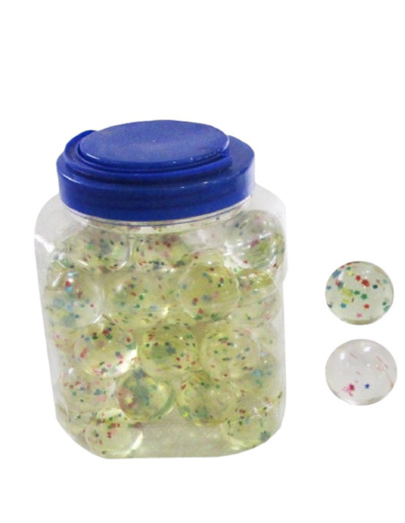 PIŁKI KAUCZUKOWE "GWIAZDKI-2" - 60 szt.