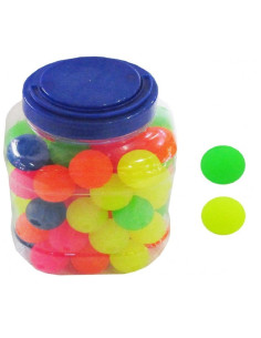 PIŁKI KAUCZUKOWE "NEON" - 50 szt.